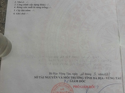 Chủ bán lô đất suối nhum mặt tiền nhựa chính ,khu dân cư 5 30tc60 1