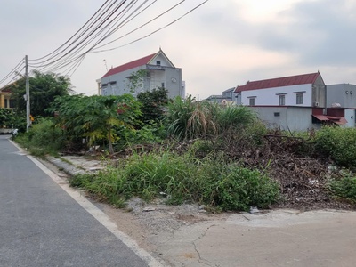 Bán lô đất 89m2 mặt đường trục xã   đấu giá kiến phong   đồng thái   an dương 2