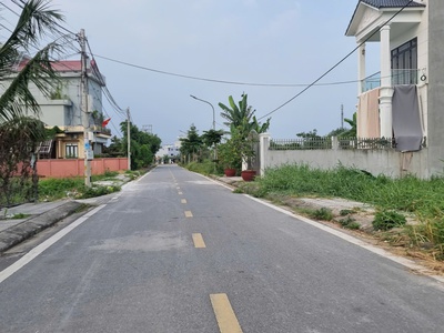Bán lô đất 89m2 mặt đường trục xã   đấu giá kiến phong   đồng thái   an dương 3