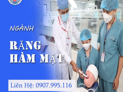  Tuyển sinh ngành Y sỹ Răng Hàm Mặt - Xét học bạ THPT 0