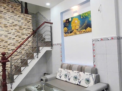 Nhà mới đúc 2lầu/st hẻm 157 dương bá trạc p1q8 0