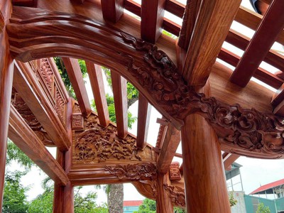 Nhà gỗ đẹp, bền, chắc - uy tín, chất lượng - giá rẻ 4