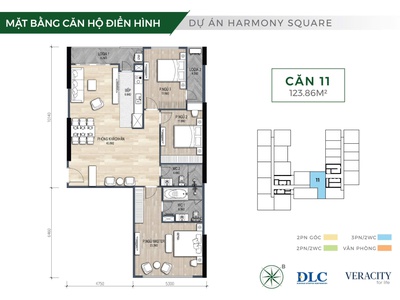 Bán gấp căn hộ cao cấp dự án harmony square - vị trí vàng trung tâm quận thanh xuân 1