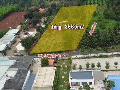 Bán lô đất lớn suối nghệ, 3059m  có thổ cư, cách kcn chỉ 2km, đầu tư sinh lời 0