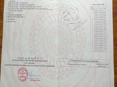 Bán đất vườn giá tốt - có sổ hồng riêng đ/c: sông cầu, khánh vĩnh, khánh hòa 3