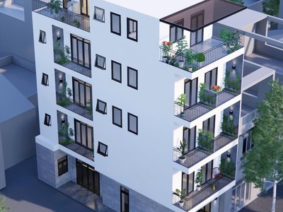 Bán nhà 6 tầng đại linh 7 tỷ thang máy   2 mặt ngõ   cách ô tô tránh 15m   gần lê quang đạo kéo dài 1