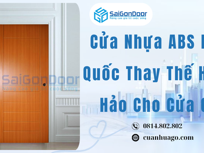 Cửa Nhựa ABS Hàn Quốc Thay Thế Hoàn Hảo Cho Cửa Gỗ 2