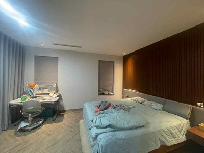 Biệt thự sân vườn long biên, 190m x 4 tầng, mặt tiền 7.6m, ôtô tránh, nở hậu 4