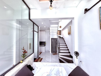 Hẻm xe hơi quang trung,p.8,gv- 4 tầng mới xinh có sân thượng chỉ 5ty1 2