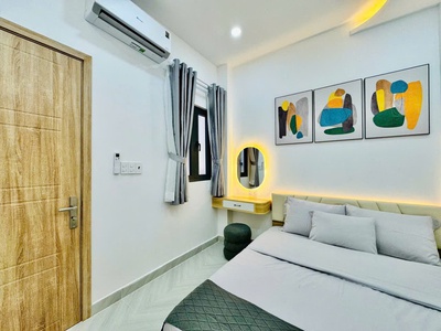 Bán nhà 3 tầng, 3pn, 3wc, 32m2, ngõ nơ trang long, p.12, bình thạnh, 5.6 tỷ, sổ hồng 4