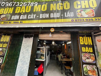 Sang nhượng cửa hàng bún đậu tại quận đống đa, hà nội    khu vực đông khách   nhân viên ở lại làm 0