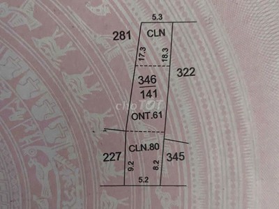 Chính chủ bán lô đất mặt tiền quốc lộ 37b thị trấn yên định, hải hậu, nam định 1