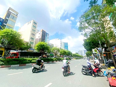 Cho thuê nhà mặt tiền Hoàng Diệu, Phường 12, Quận 4. Trệt, lửng, 2 lầu, DT 4x20 chỉ 38tr 1