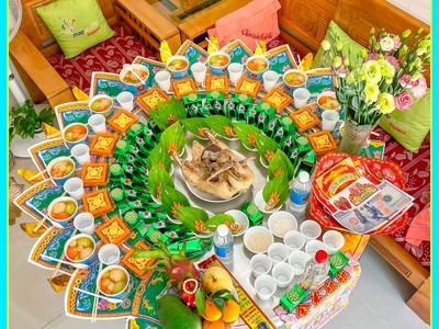 Ý Nghĩa Trầu Cau Trên Mâm Cúng Đầy Tháng, Thôi Nôi 3