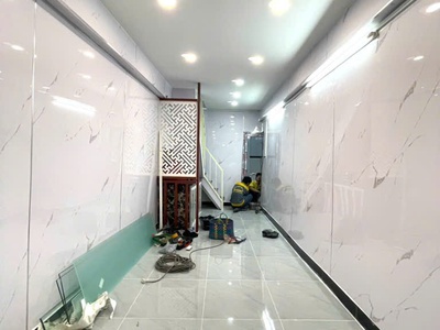 Bán gấp nhà 2 tầng hẻm ba gác trần phú quận 5 giá 2,98 tỉ 0