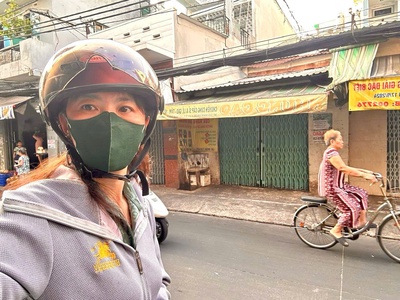 Nhà bán mặt tiền đường đoàn văn bơ-  khu vực kjinh doanh sầm uát- gần chợ cầu cống  - giao thuong 1