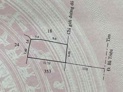 Cần bán nhà đất mặt tiền đường bà triệu, p. phú hội, q. thuận hóa, tp. huế 4