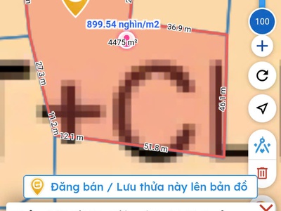 Đất chính chủ gởi bán. đt 4446m2 0