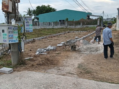 Bán lô đất thổ cư 2 mặt tiền siêu đẹp - cách chợ tôn vài trăm mét 1