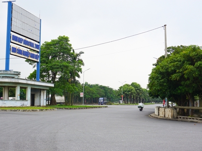 Bán 3500m2 đất cụm công nghiệp ninh hiệp, gia lâm, hà nội. lô 2 mặt tiền 1
