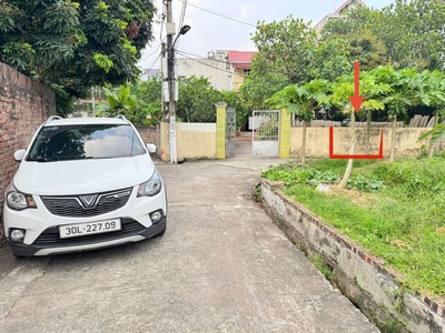 Đất đẹp do hạ, tiền phong, mê linh. ô tô đỗ, gần quốc lộ 23, công ty ô tô vinaxuki 0