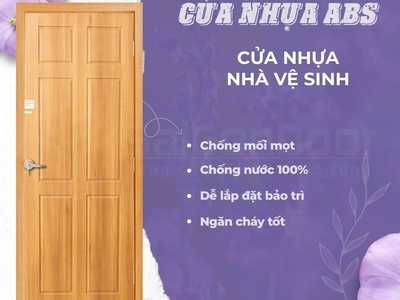 Cửa nhựa abs hàn quốc 1