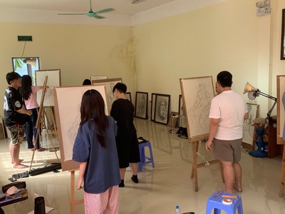 Trung tâm dạy vẽ ở Kiều Mai Bắc từ liêm 3