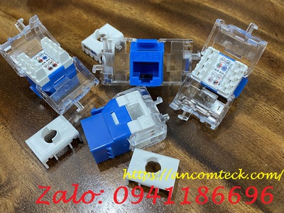 Phân phối thanh đấu nối mạng Patch panel Ancomteck 16 cổng Cat6 UTP mã ACT-16S1U, ACT-JK28-C6-US 5