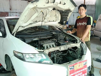 Gara sửa xe ô tô uy tín chất lượng KDC Trung Sơn Bình Chánh 9