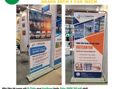 Dịch vụ cung cấp standee đa dạng mẫu mã, giá tận xưởng 0