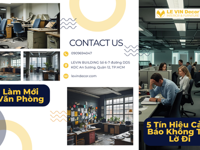 5 Lý Do Khiến Văn Phòng Cần Được Thay Áo Ngay Lập Tức 0