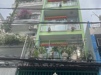 Nhà 2 mặt hẻm kinh doanh - xe hơi  ngủ trước cửa - 56m2 - 4 tầng - hơi nhỉnh 6 tỷ 0