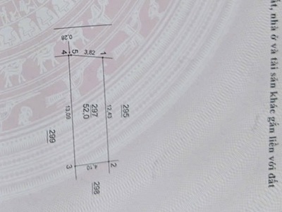 Hot hot, còn sót lại 1 lô duy nhất gần bìa làng mạnh tân-thụy lâm-đông anh, giá 2 tỷ x 1