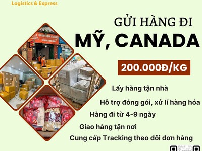 Gửi hàng đi USA, Canada - Tiến Việt Express 0