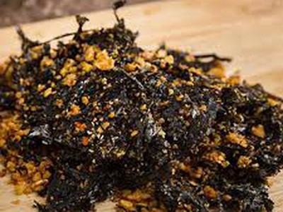 Rong biển cháy tỏi Kho Food   snack giòn, giá tốt, ship toàn quốc 1
