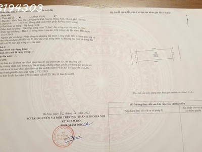 Bán đất 100m2 sơn du nguyên khê đông anh - nhìn ra đường võ nguyên giáp 1