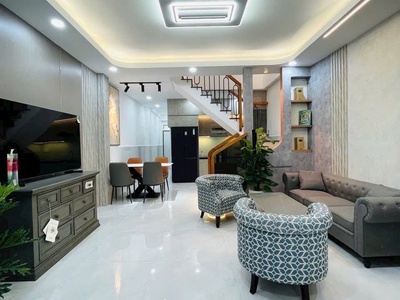 Bán nhà mới chính chủ - nhà đẹp 2 tầng - ful nội thất - p17 phú nhuận - huỳnh văn bánh - 3pn lớn - 1