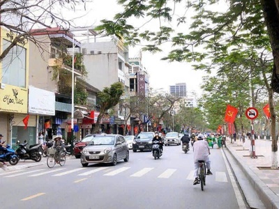 Bán nhà lô góc 2 kinh doanh buôn bán mặt đường quang trung, hồng bàng   trung tâm thành phố hải 2