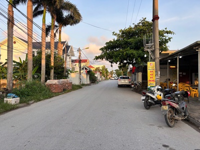 Lô góc Tân Vũ 2   Tràng Cát cần bán mặt ngõ đường nhựa 8m, oto tránh nhau. 1