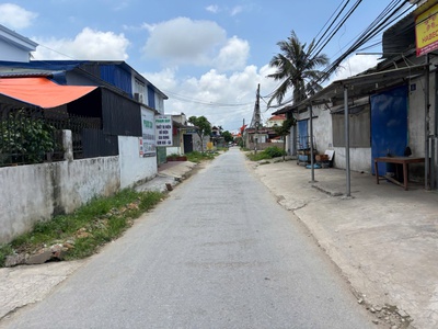 Lô góc Tân Vũ 2   Tràng Cát cần bán mặt ngõ đường nhựa 8m, oto tránh nhau. 2