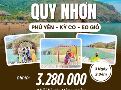Vi vu chào hè bằng chương trình du lịch Quy Nhơn 2025 hoàn toàn mới 6