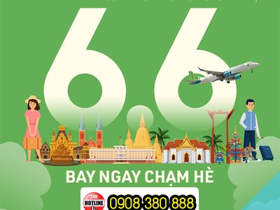 Cùng Ngày Bamboo Airways nhận ngay deal xịn 6-6 0