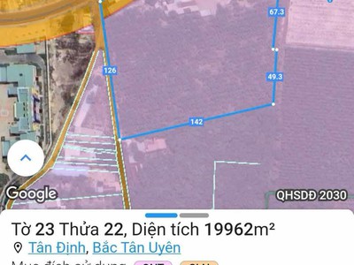 Cần tiền bán gấp đất tại BắcTân Uyên, Bình Dương 1