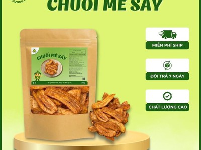 Chuối mè gừng sấy giòn   thơm ngon giòn tan 0
