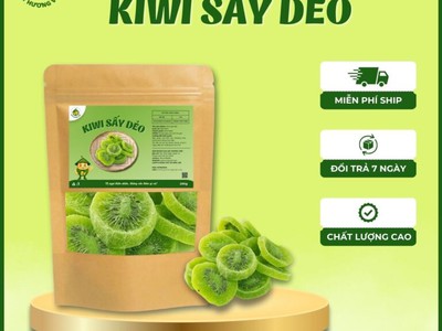 Kiwi sấy dẻo   vị chua ngọt tự nhiên 0