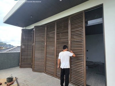 Lam chắn nắng, hàng rào sử dụng gỗ nhựa Ecowood 4