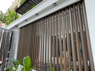 Lam chắn nắng, hàng rào sử dụng gỗ nhựa Ecowood 0