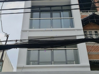 Bán gấp nhà mới xây   mặt tiền nội bộ 10M  LẠC LONG QUÂN, P.5, Quận 11, giá chỉ 9.3ty 7