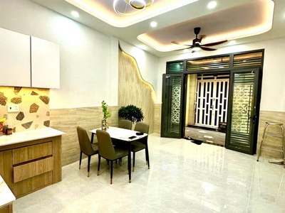 Nhà 1 lầu đúc 3 phòng ngủ nguyễn duy p12q8 1