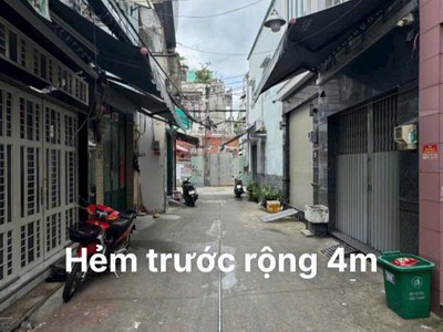 Khu vip lê đại hành,nhà 2 mặt tiền trước sau, ngang bự  5,1m hẻm to chà bá,4 tầng 1